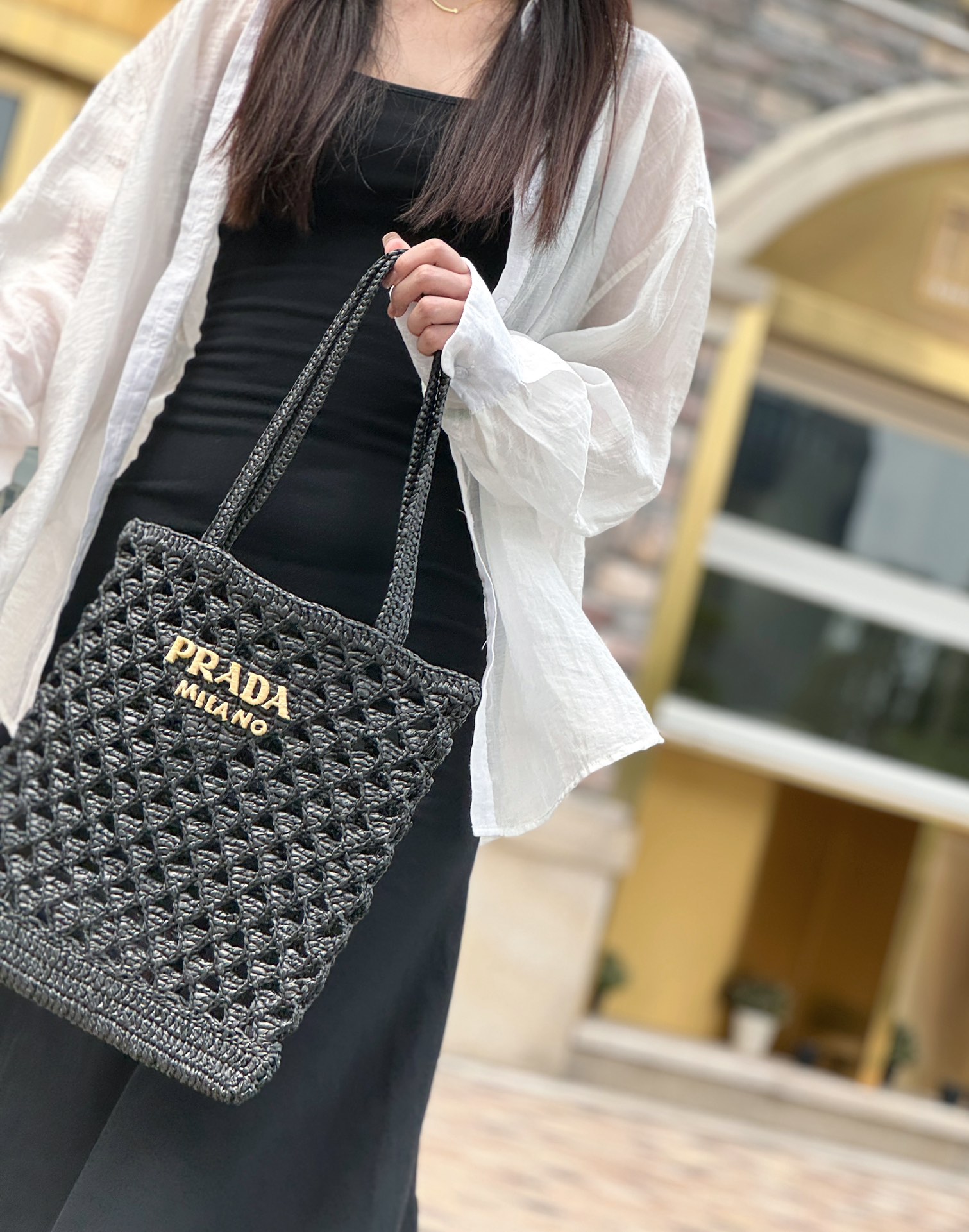 Prada Shopping Bags